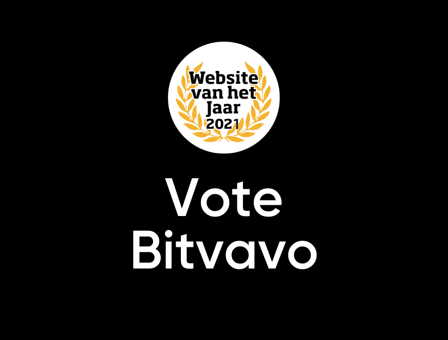 Bitvavo is Nominated for the Financial Website of the Year Award