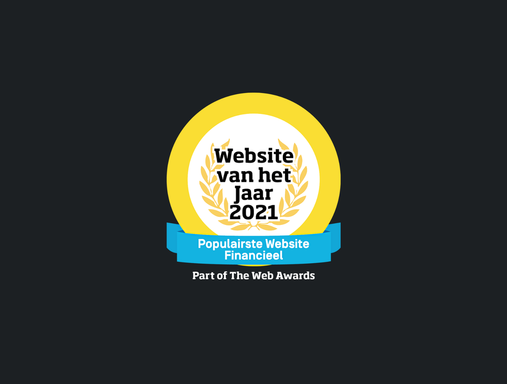 Bitvavo Wins "Most Popular" Website of the Year Award