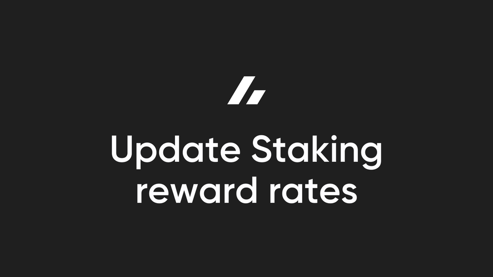 6 new Staking assets & update reward rates