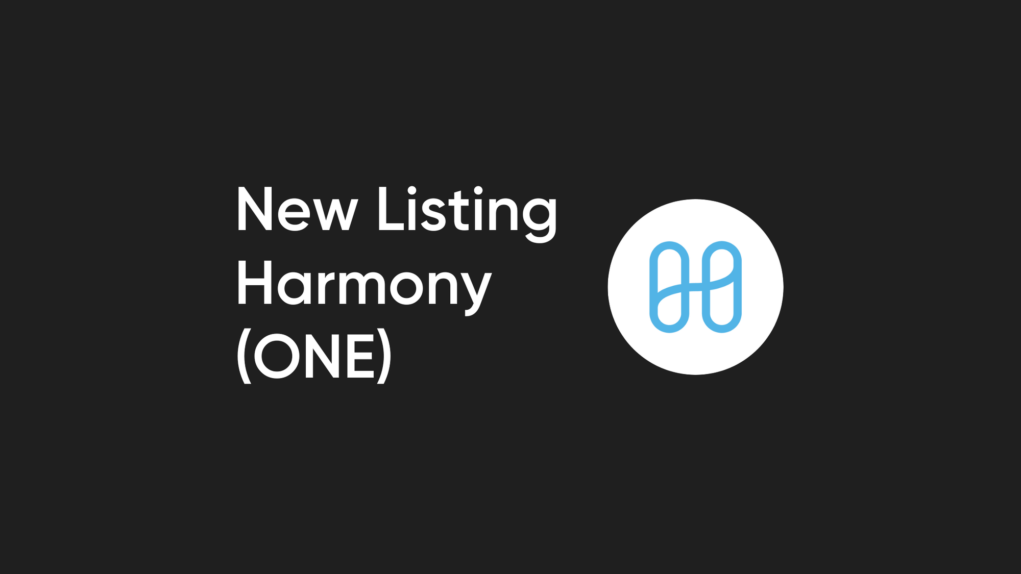 Bitvavo lists Harmony (ONE)