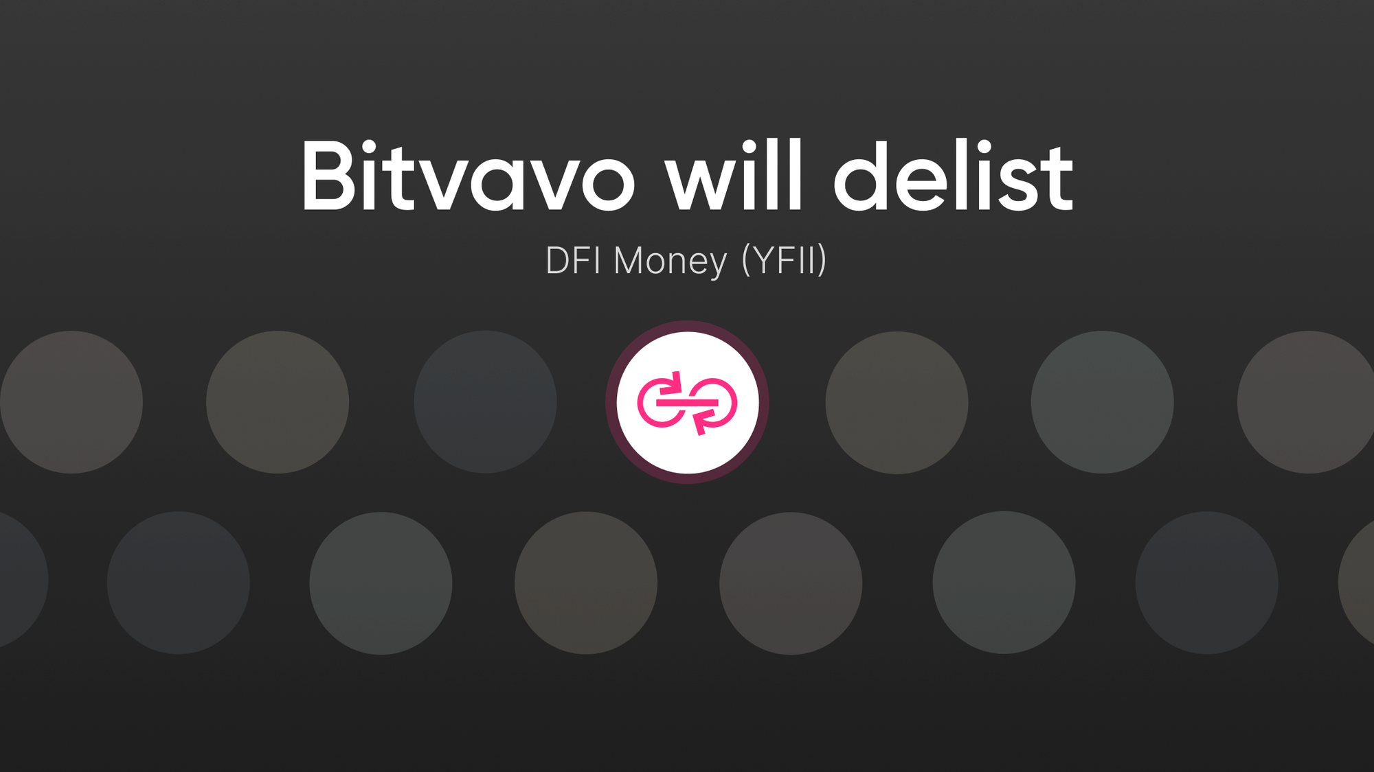 Bitvavo will delist YFII