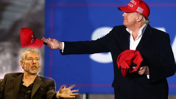 It's Official: Donald Trump Announces Michael Saylor As Running Mate