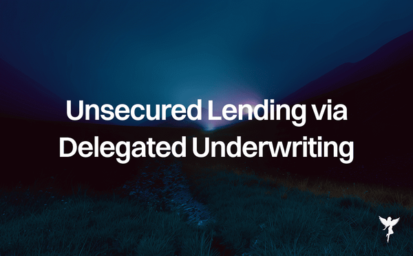 Unsecured Lending via Delegated Underwriting