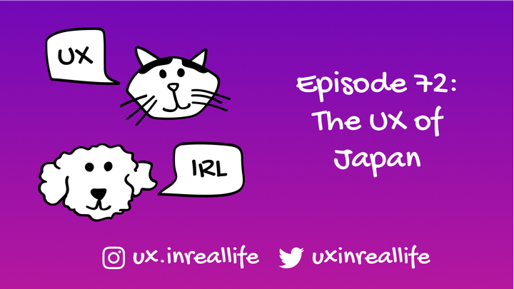 UX IRL Episode 72 Cover