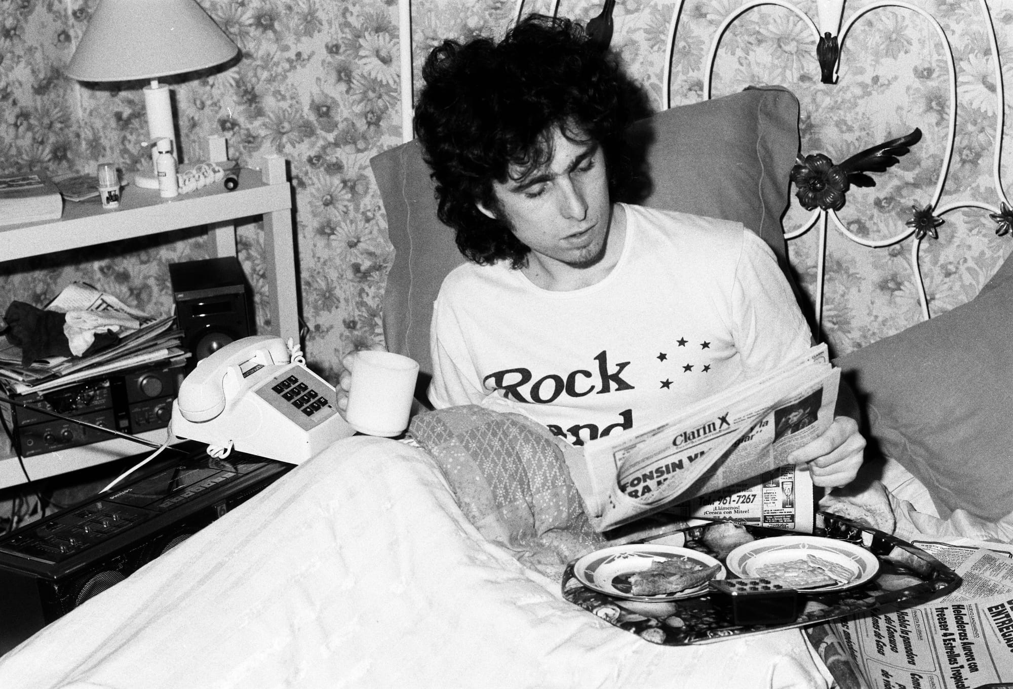 Andrés Calamaro en los '80: un Vietnam de saliva y sangre