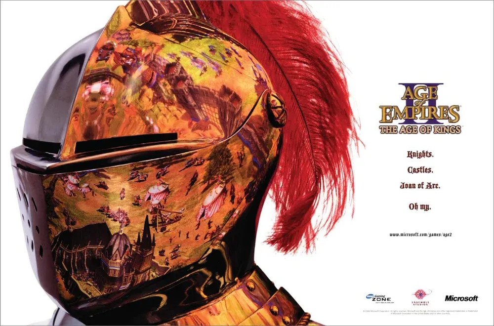 Publicidad de AOE2 para revistas