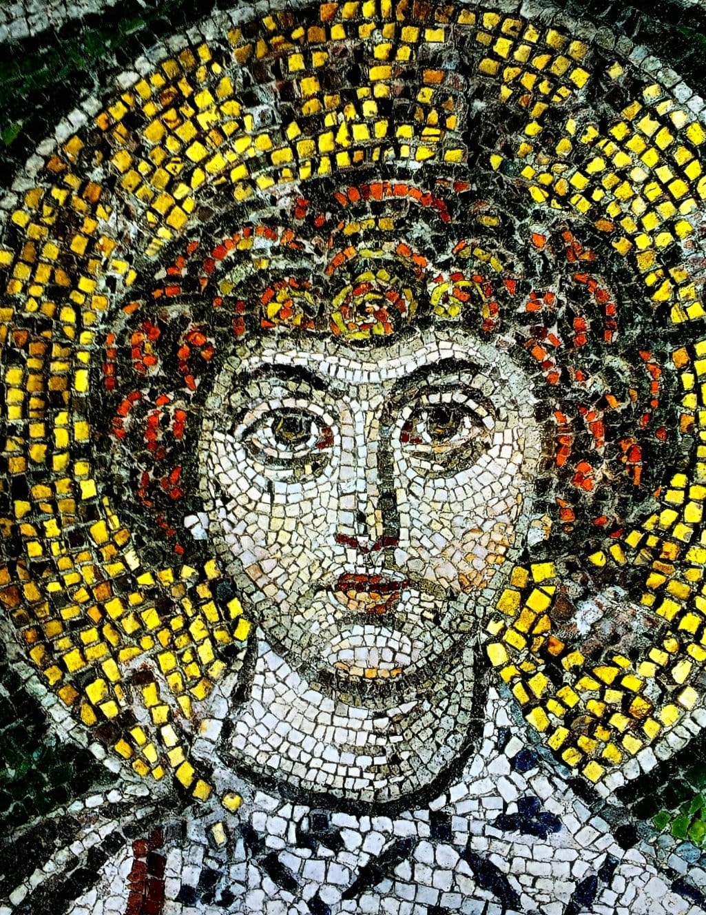 Mosaico de San Jorge en Tesalónica (siglo XI)