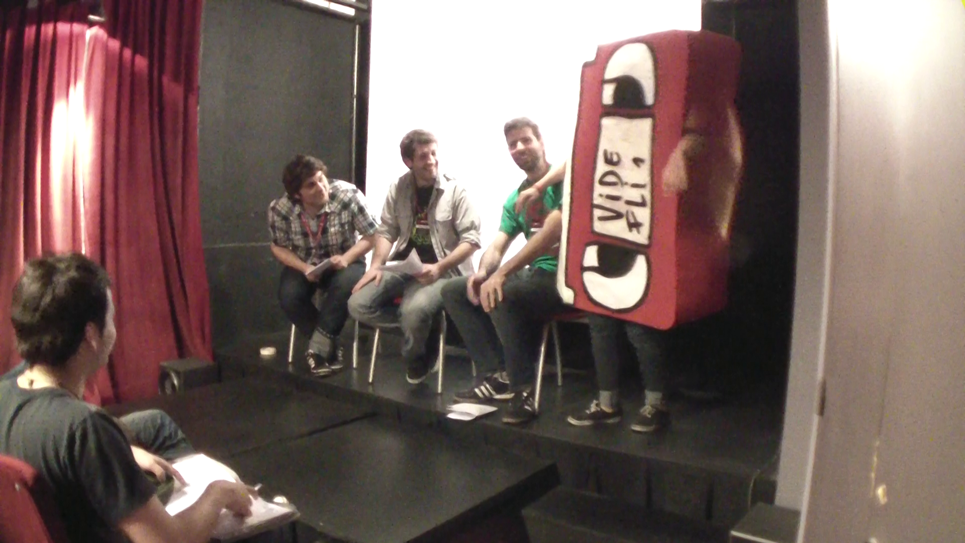 VideoFlims' mascot in one of the usual BARS talks