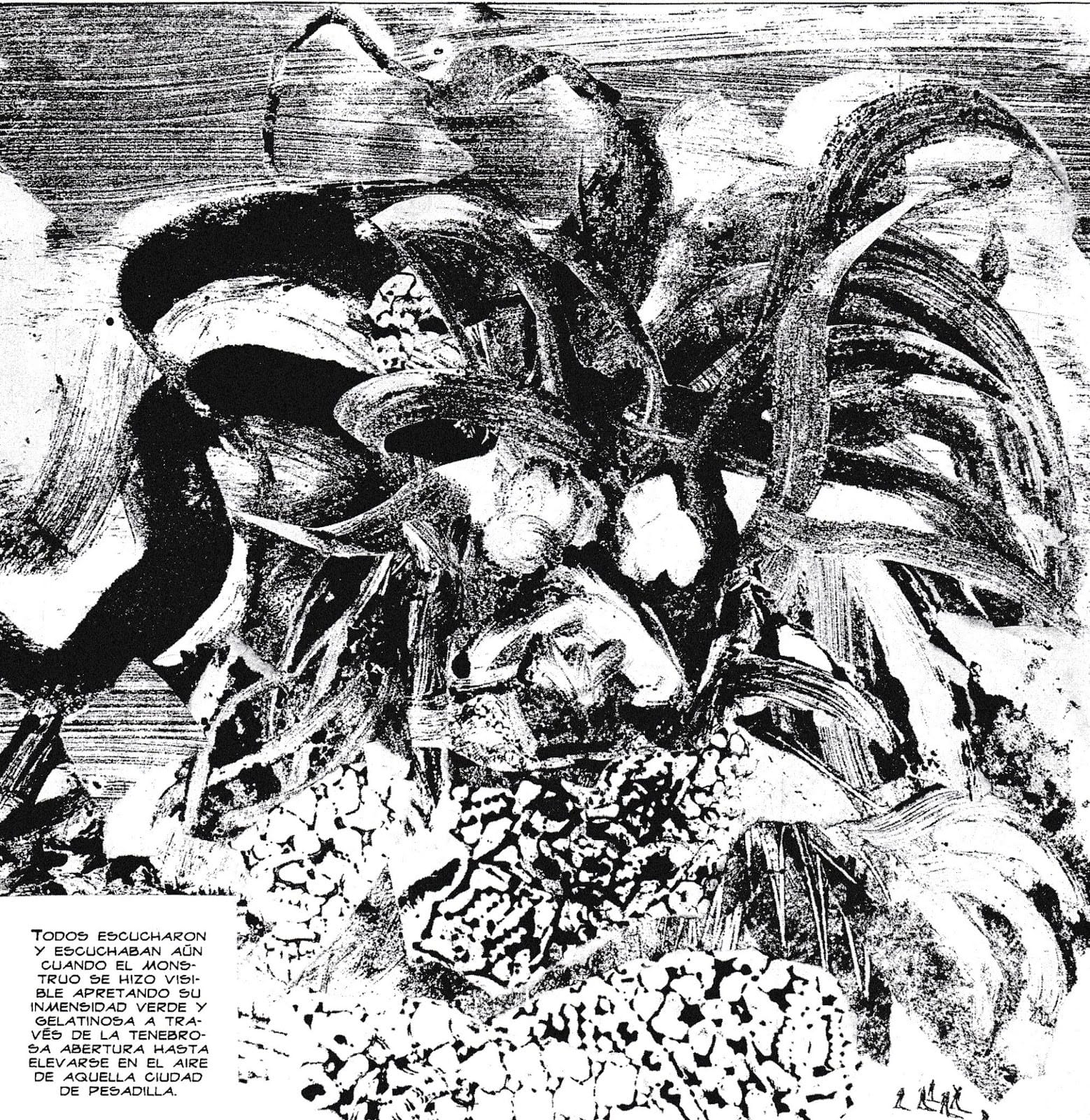 Los mitos de Cthulhu por Alberto Breccia y Norberto Buscaglia, 1974