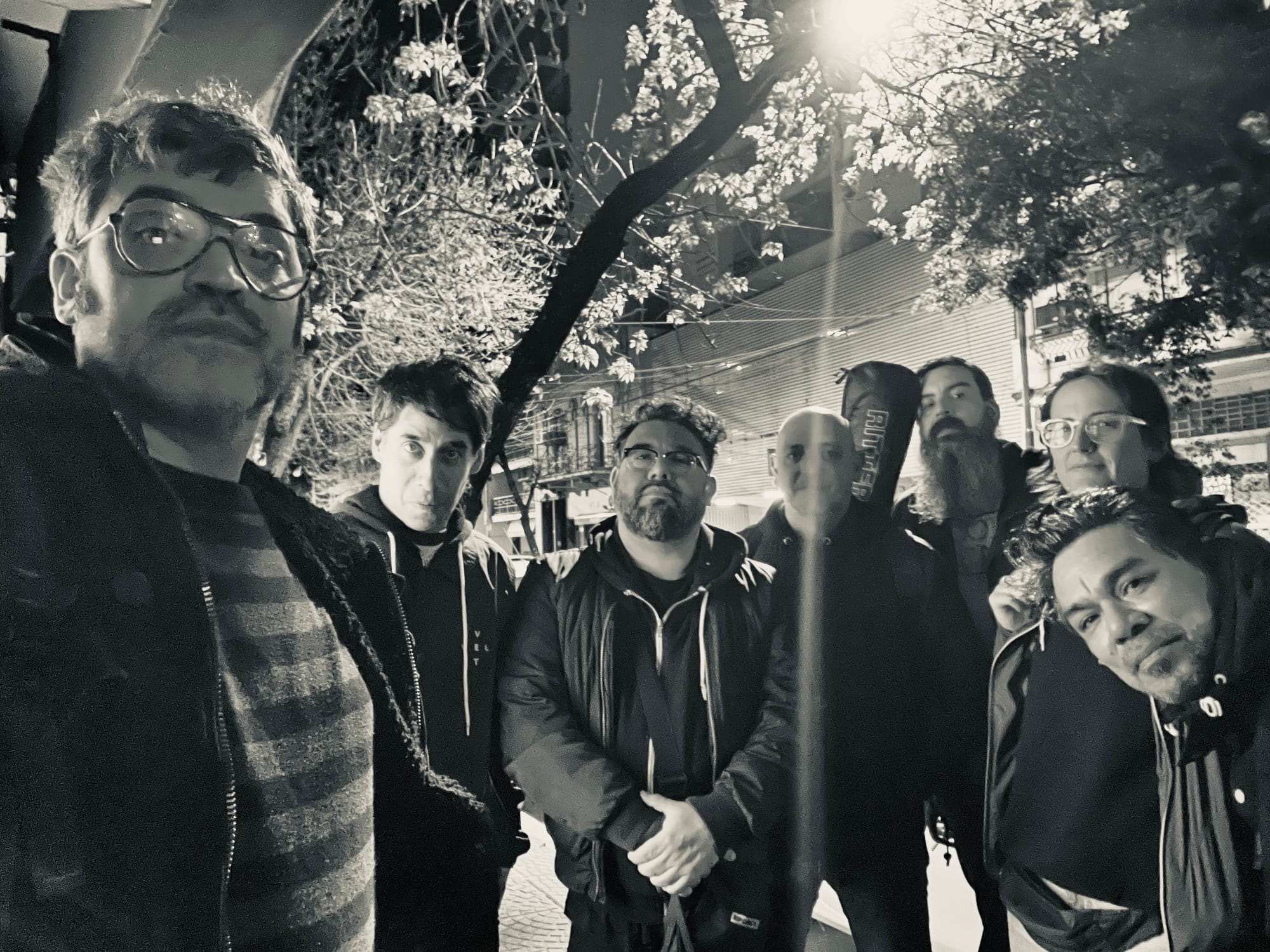 Whisper today: Fede, Javi, Seba, Poli, Diente, Marce and Chino | Photo: courtesy of Fede Pérez Losada