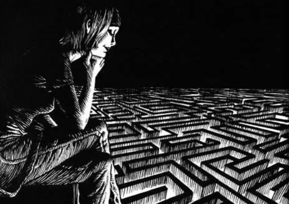 Desfigurado, de 2007, fue la primera novela gráfica de Salvador Sanz