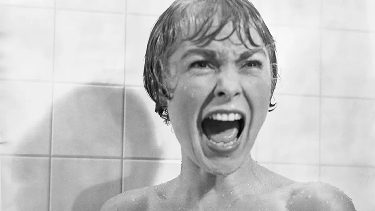 Janet Leigh, la scream queen original, en Psycho (Hitchcock, 1960)