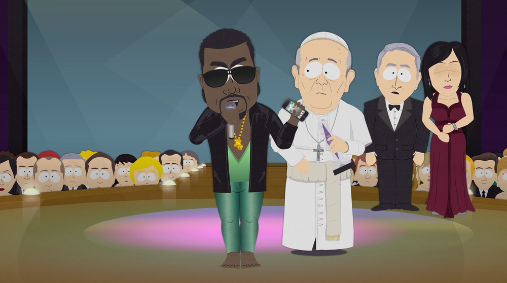 Pope Francis in the episode "The Hobbit" from season 17