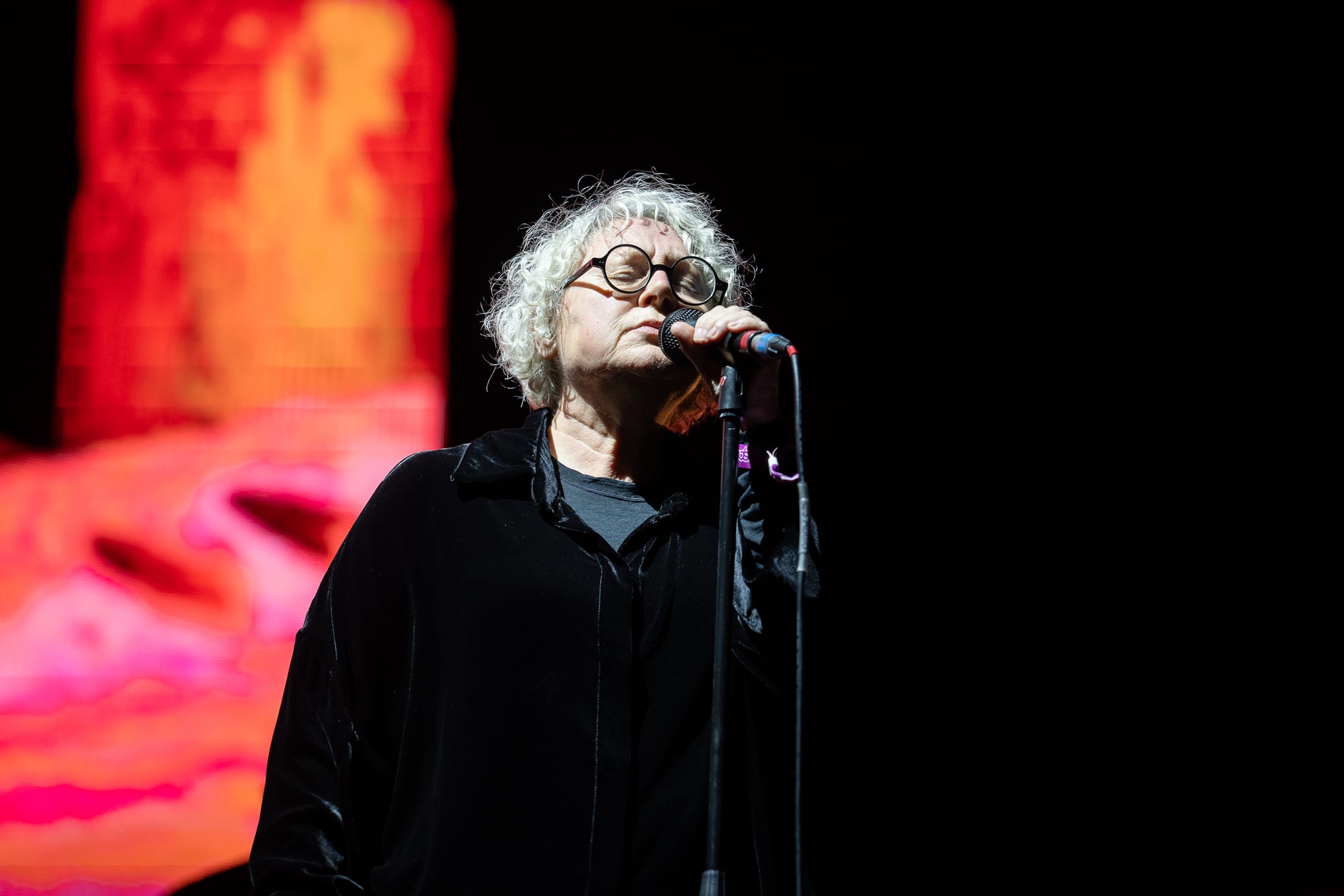 Elizabeth Fraser (Cocteau Twins) with Massive Attack at Music Wins | Photo: Alejandra Morasano