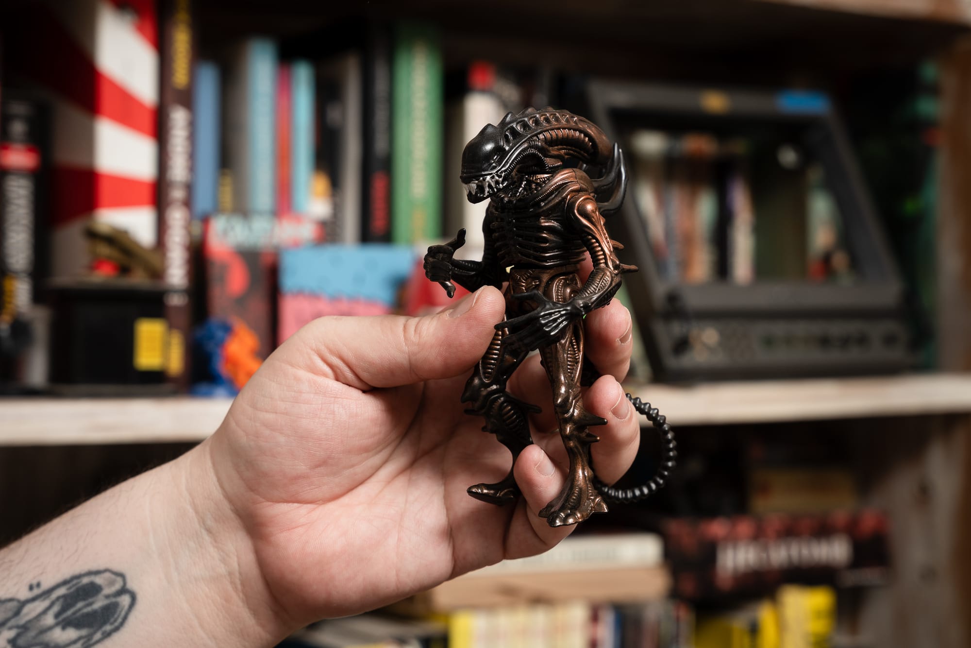 Alien Scorpion, el más parecido al del film | Foto: Alejandra Morasano