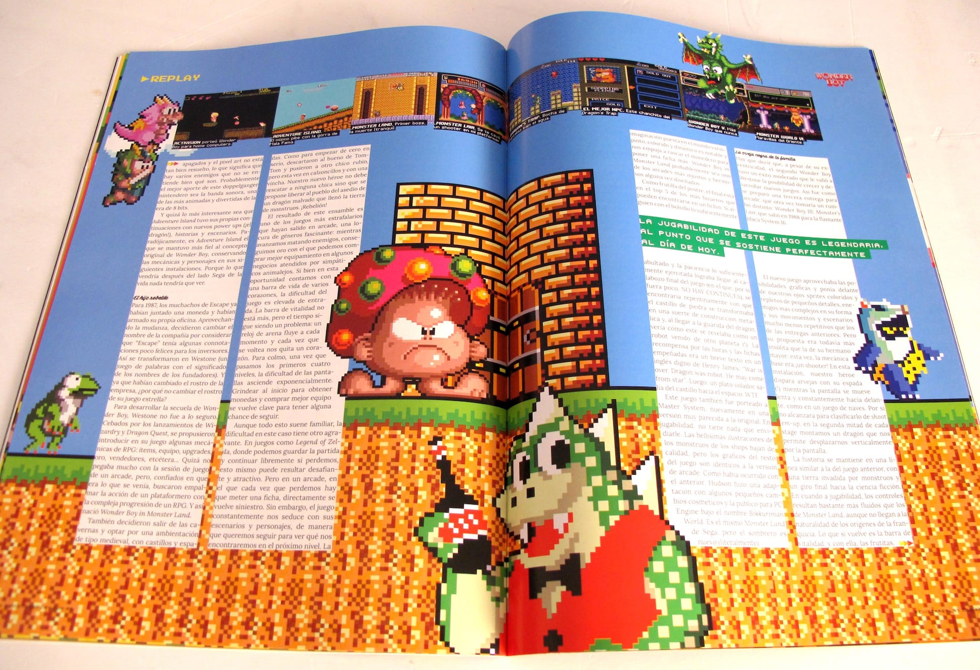 Replay alcanzó los nueve años de existencia y de circulación en papel