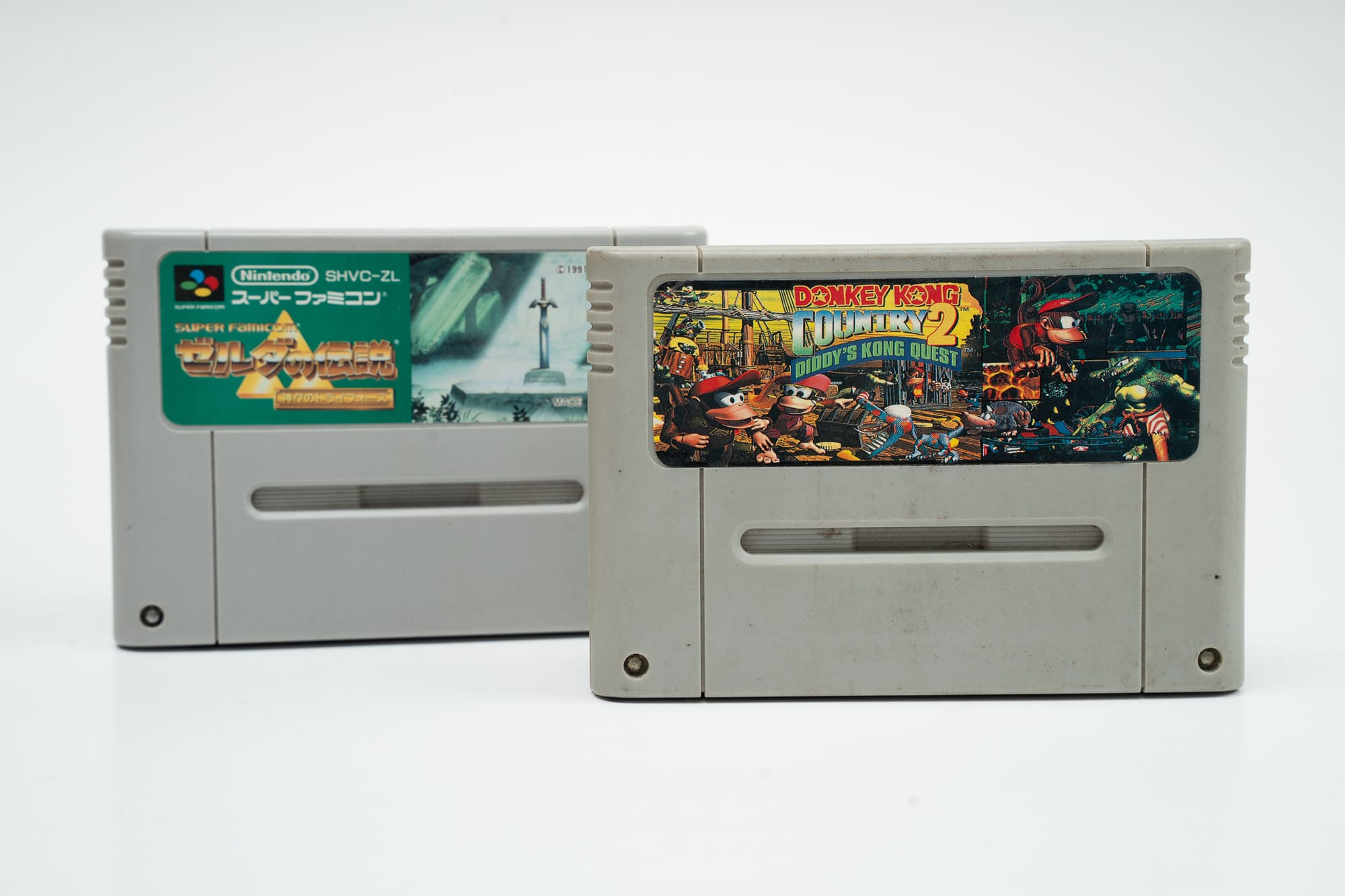 Donkey Kong Country 2 y The Legend of Zelda: A Link To The Past | Foto: Alejandra Morasano