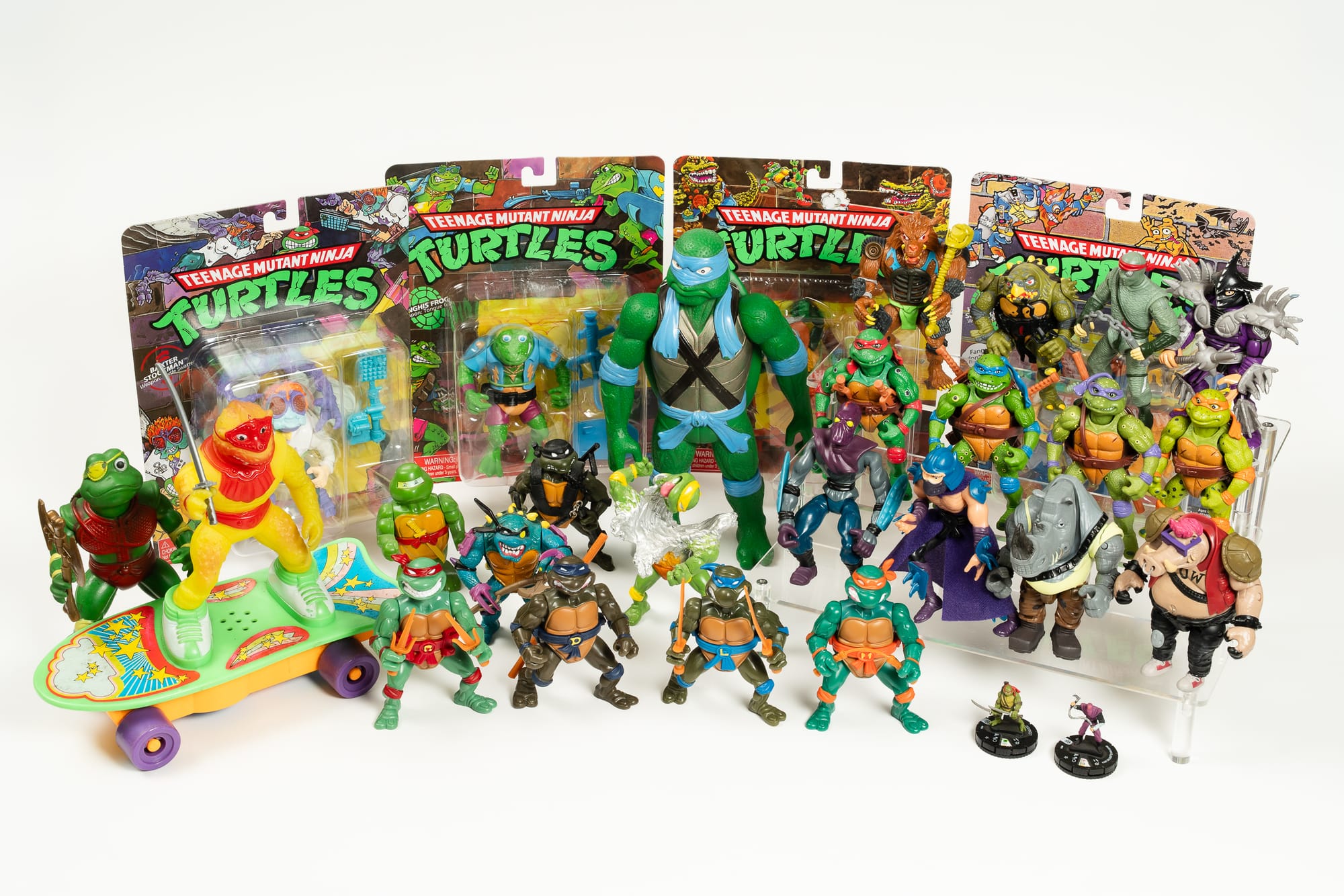 Tortugas Ninja de Playmates, Hasbro y bootlegs | Foto: Alejandra Morasano
