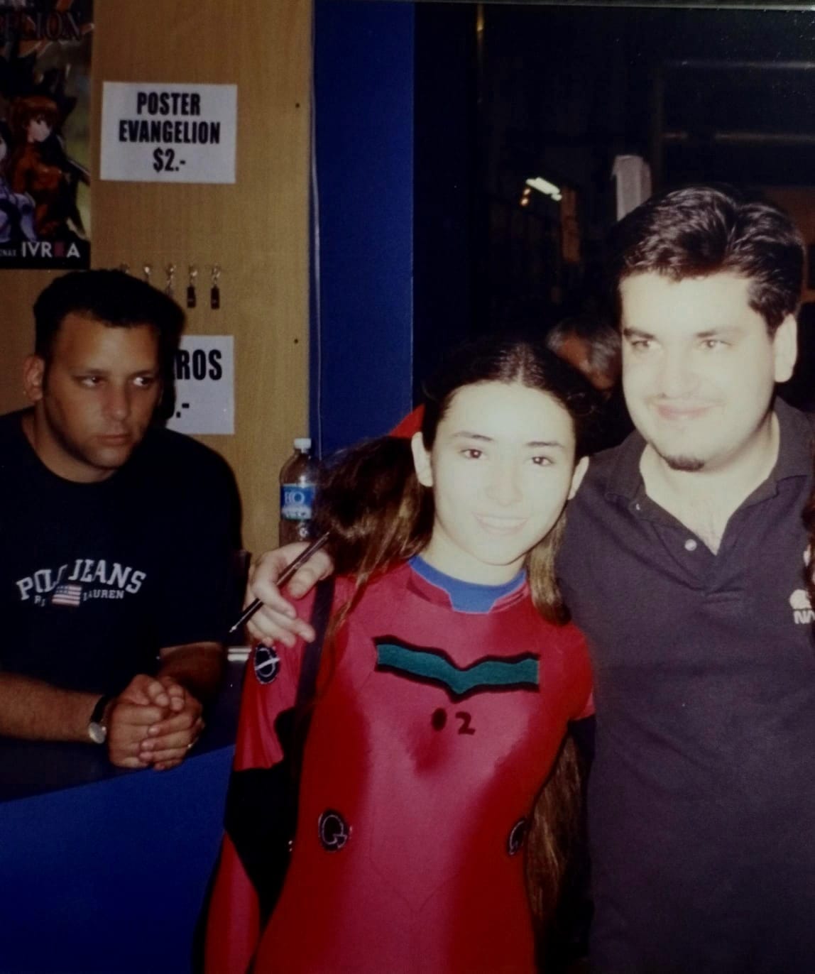 Fotito de recuerdo con Leandro Oberto, el gran promotor de la movida