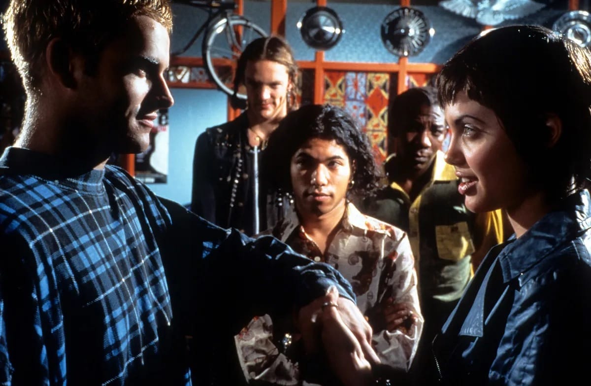 Crash Override (Jonny Lee Miller) & Acid Burn (Angelina Jolie)