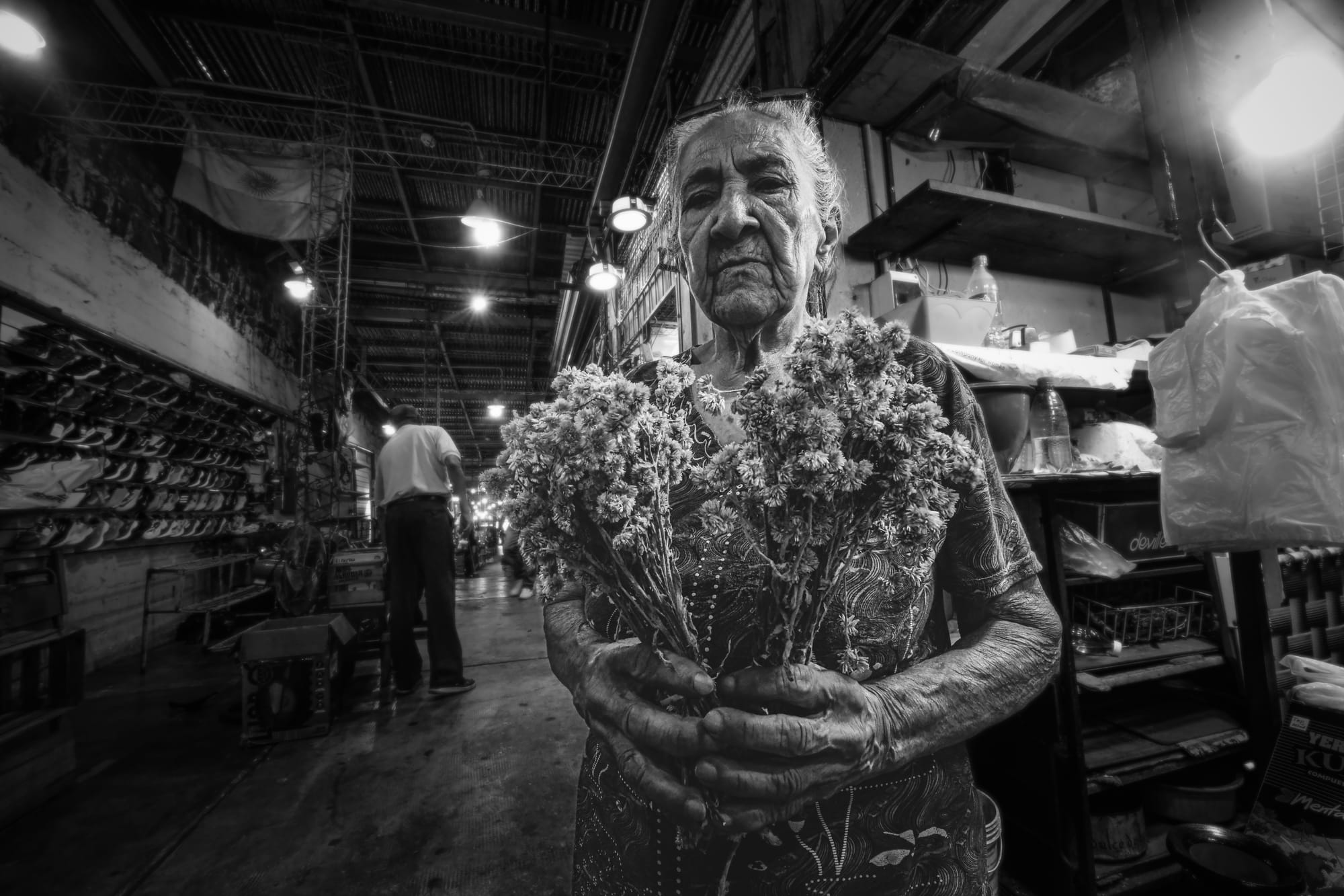Secundina Acosta en La Placita | Foto: Marcos Otaño