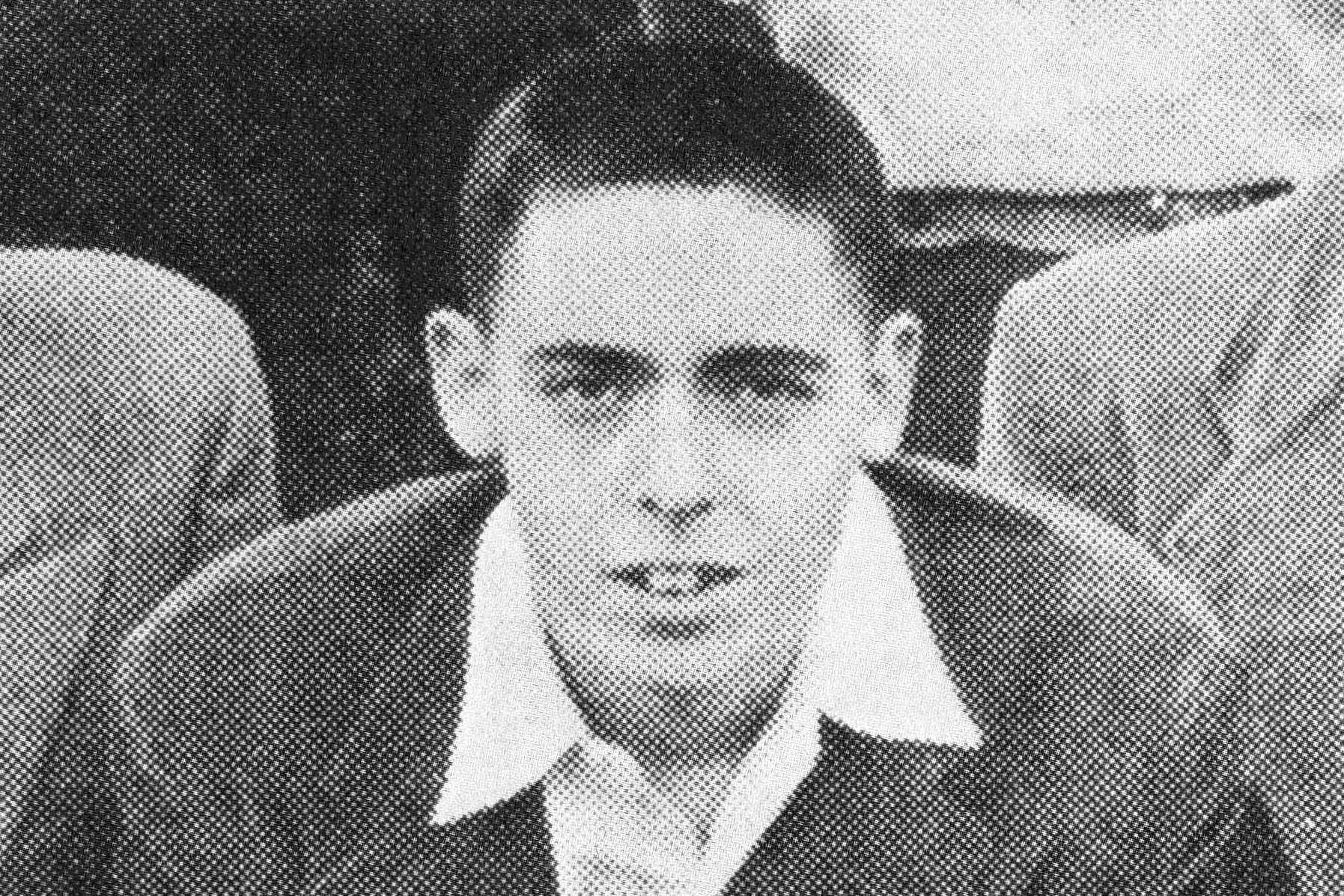 Una de las pocas fotos conocidas de Thomas Pynchon, nacido en 1937