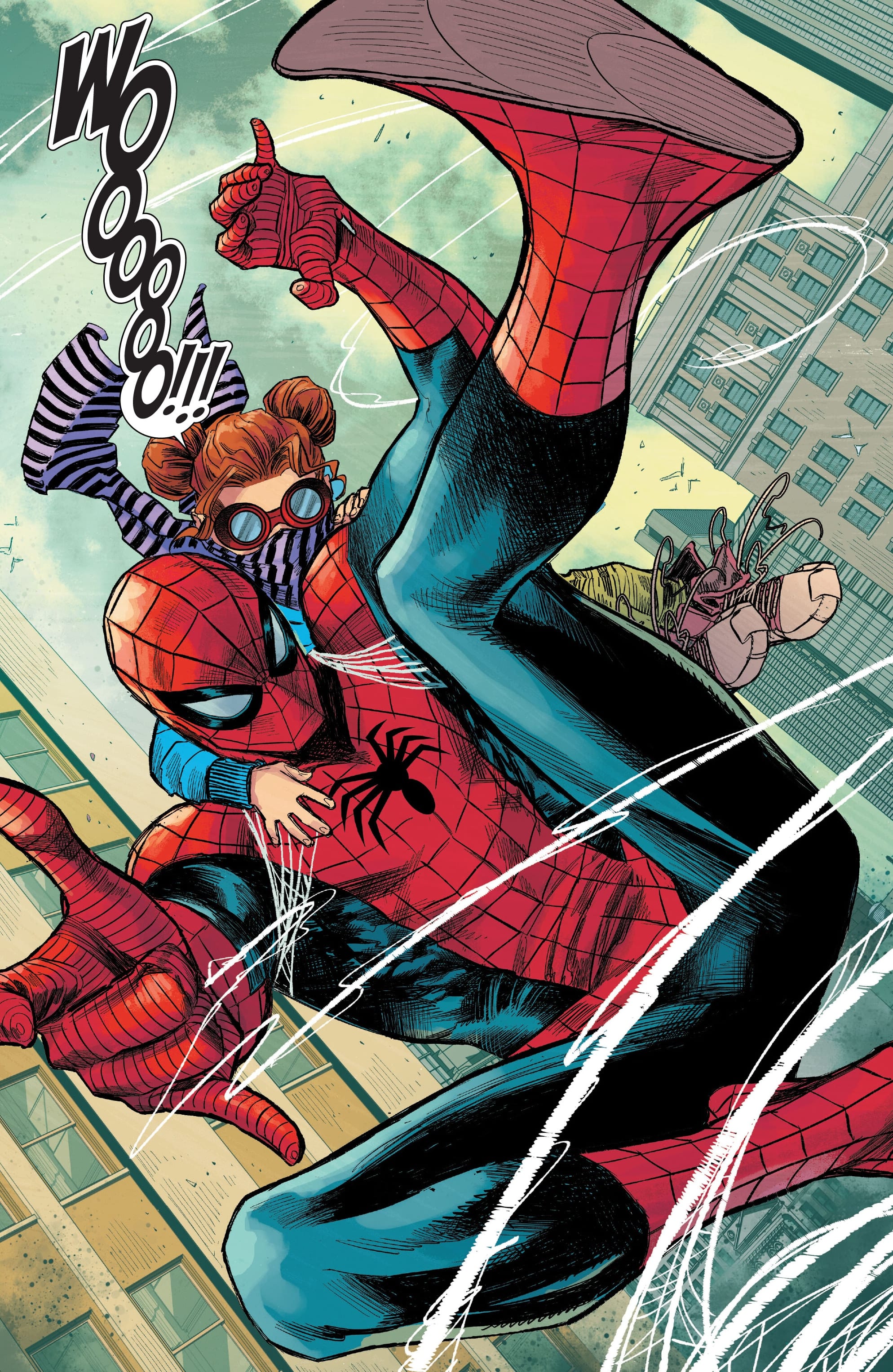 Ultimate Spider-Man 003 (2024), por Jonathan Hickman y Marco Checchetto