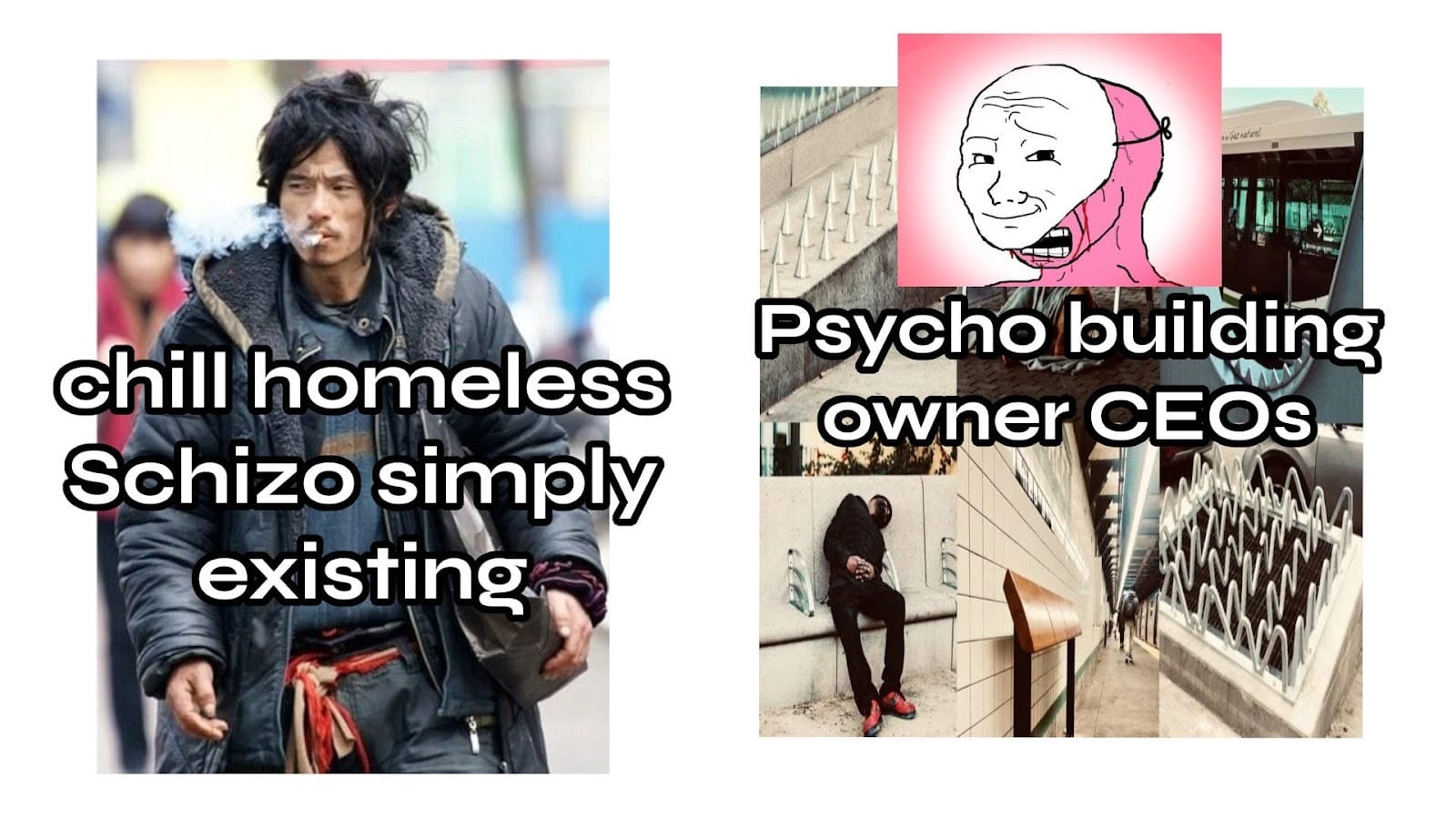 La arquitectura hostil expulsa ciertos modos de estar en el mundo incompatibles con su visión