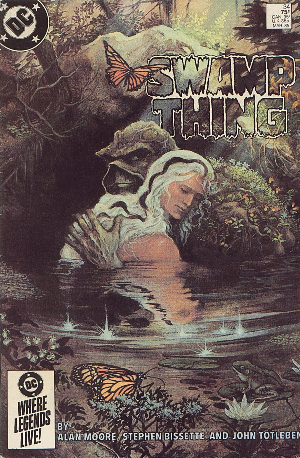 Tapa de Swamp Thing