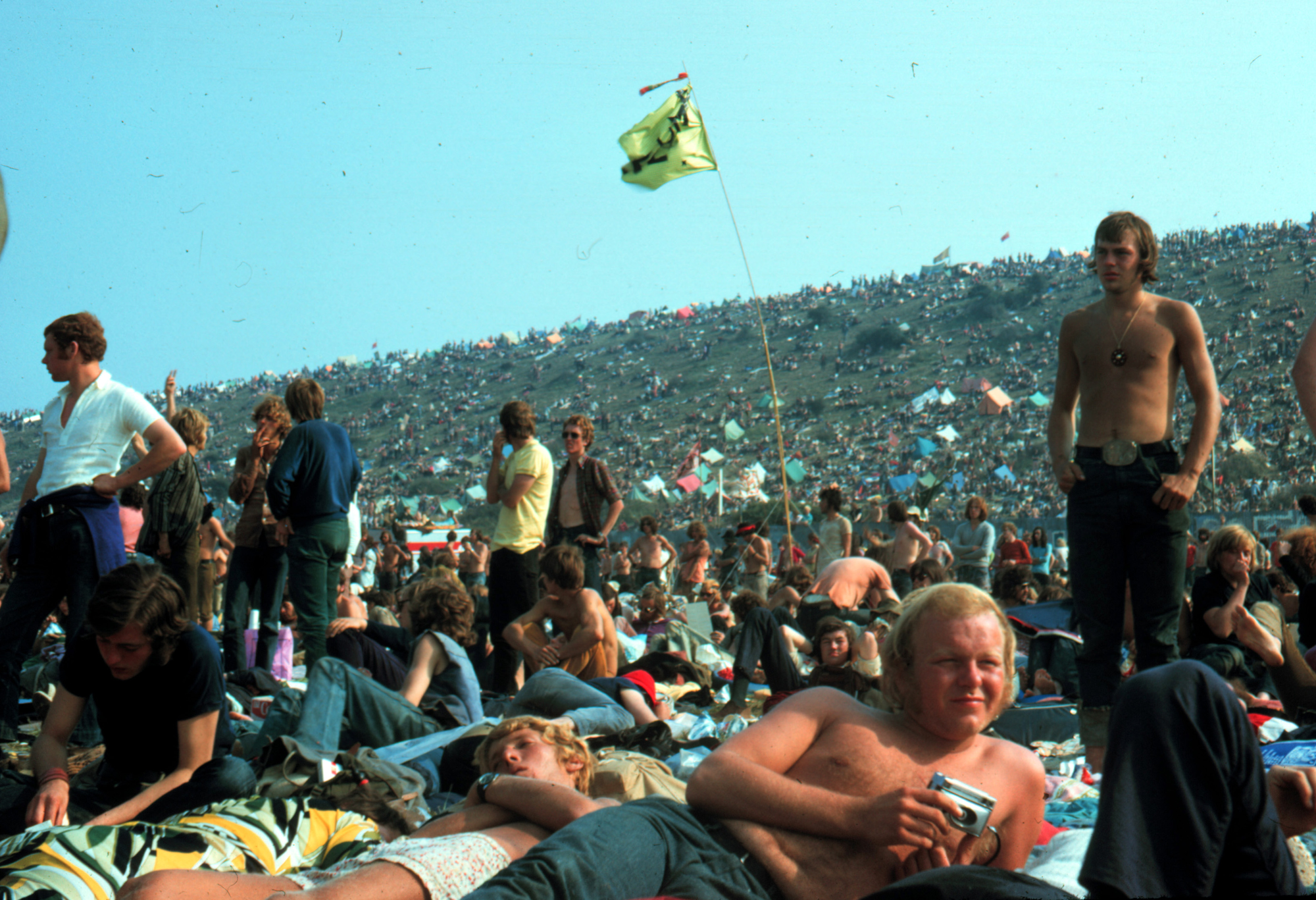 Isle of Wight Festival | Photo by Ronald Godefroy (Wikipedia)