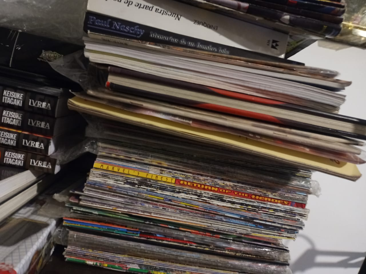 El caos crece en un rincón de mi casa