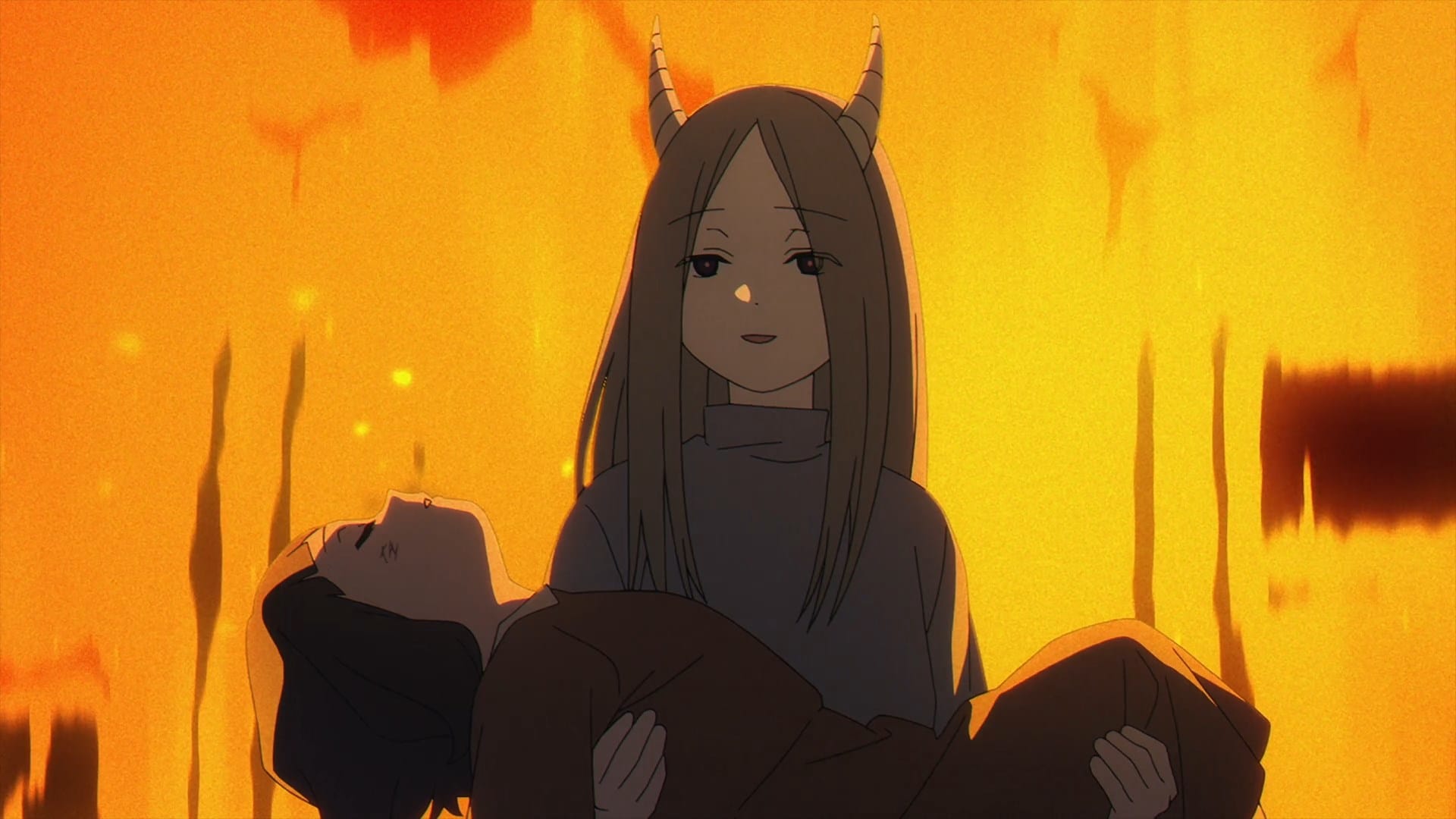 Niña-demonio. Captura de Sōsō no Frieren (2023)