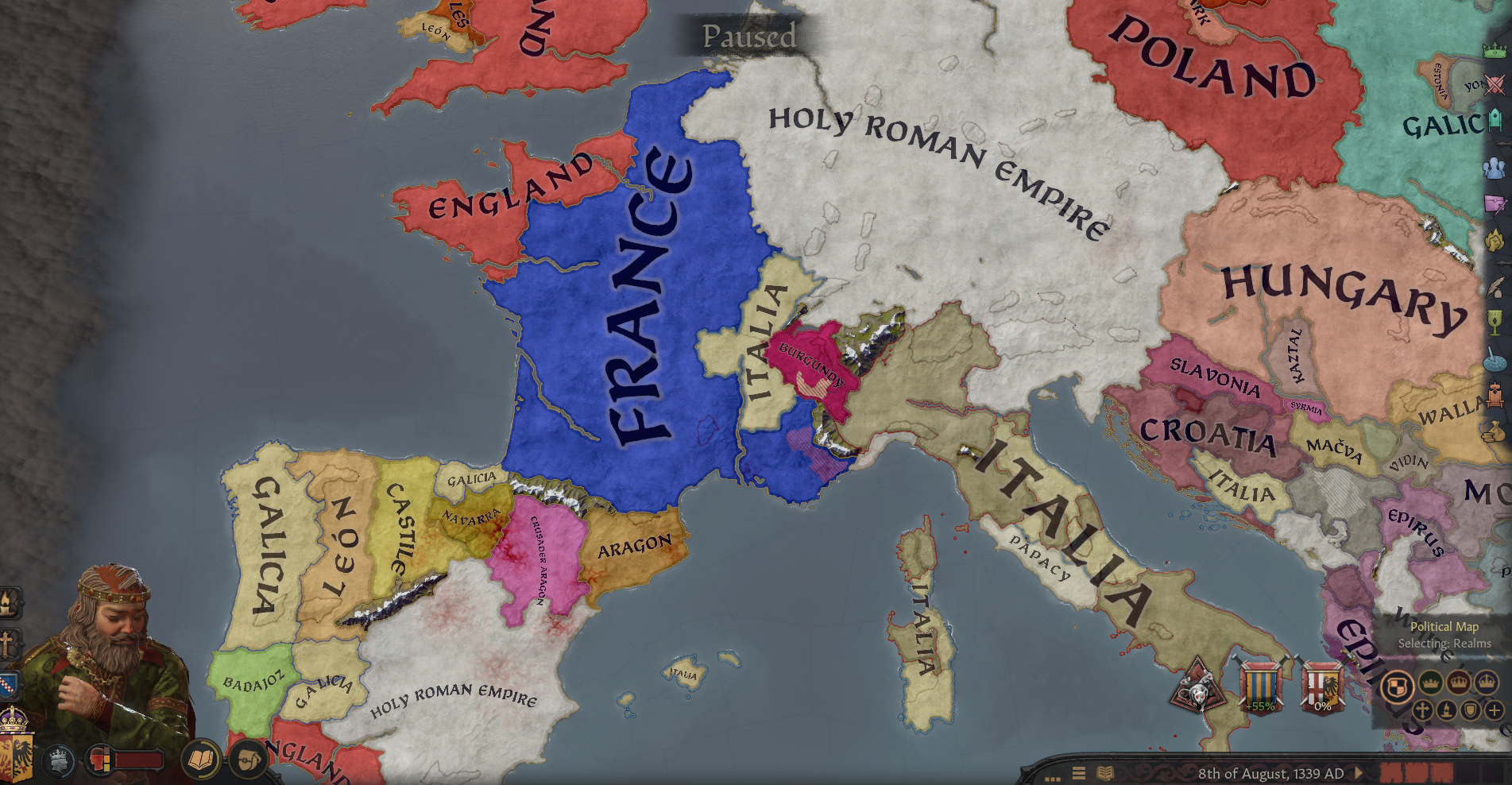 Crusader Kings III (Paradox Interactive, 2020).