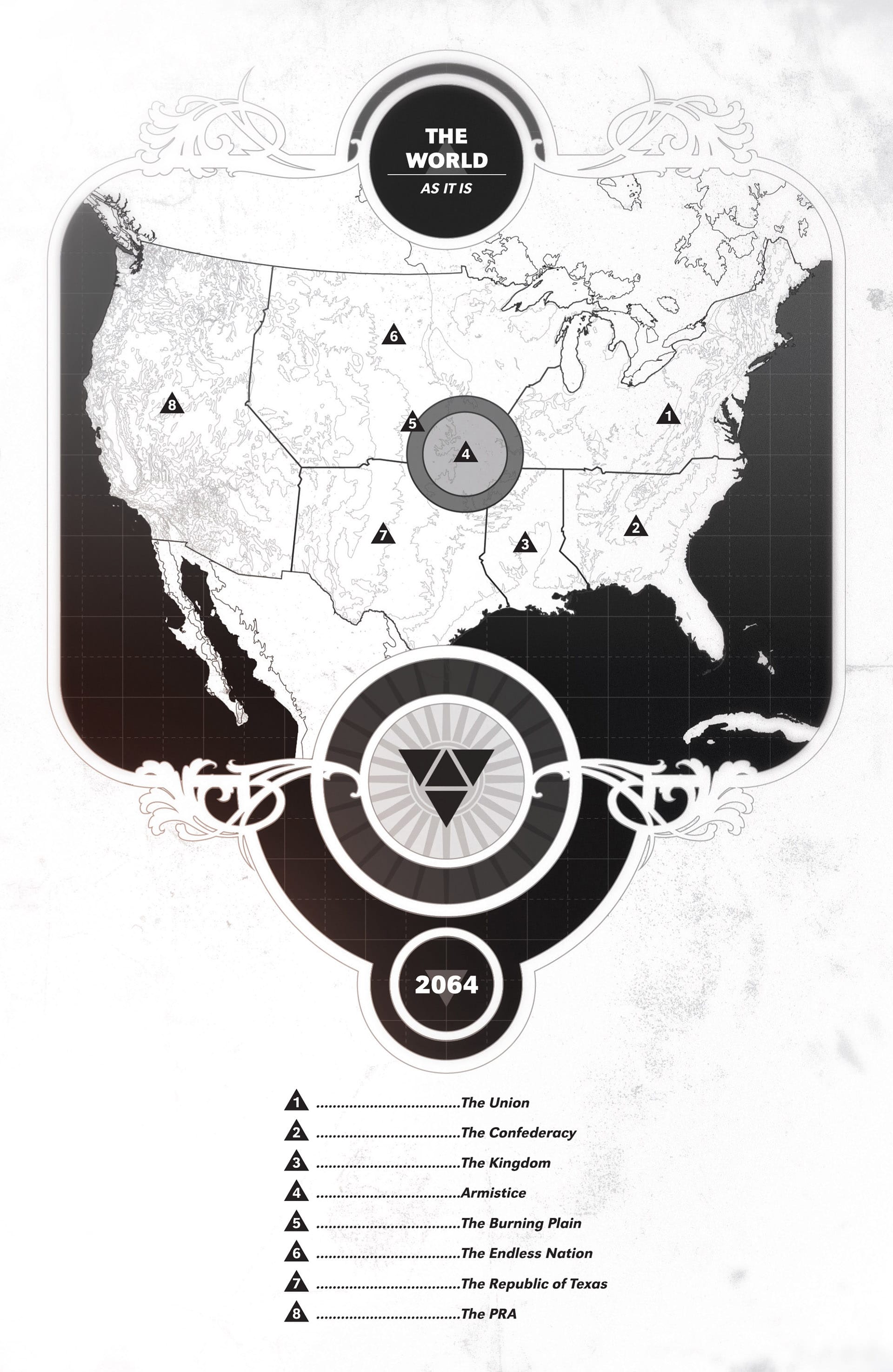 East of West #01 (Jonathan Hickman & Nick Dragotta, 2013)