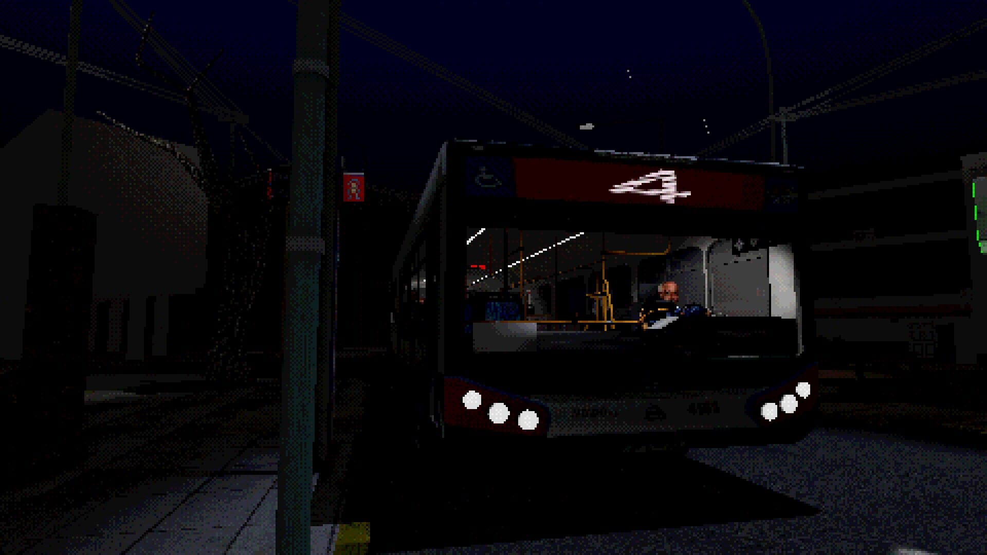 Argentine Video Games: Buenos Aires Mirror Line (When Taking a Bus Is Your Downfall)