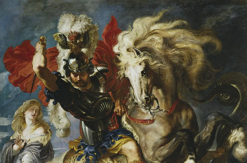 Saint George, le saint tueur de dragons