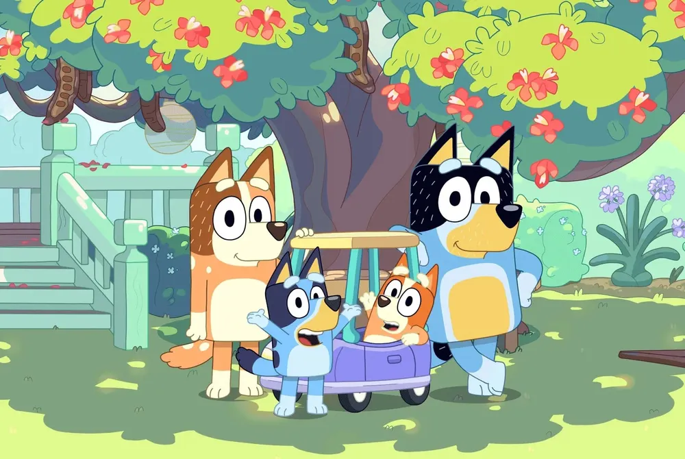 Bluey, dibujos animados que no tratan a los pibes de idiotas