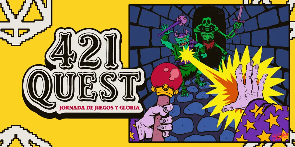 ¡Primer evento IRL! 421 Quest: Jornada de juegos y gloria