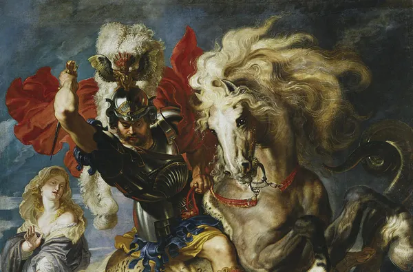Saint George, le saint tueur de dragons