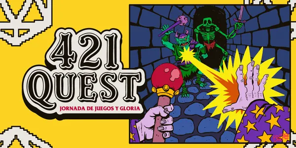 ¡Primer evento IRL! 421 Quest: Jornada de juegos y gloria