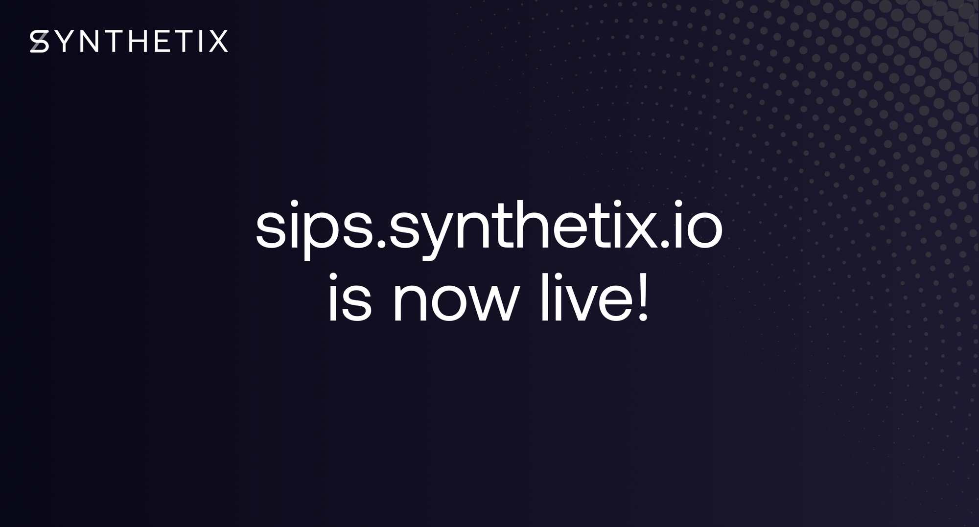 Our new SIPs website is now live!