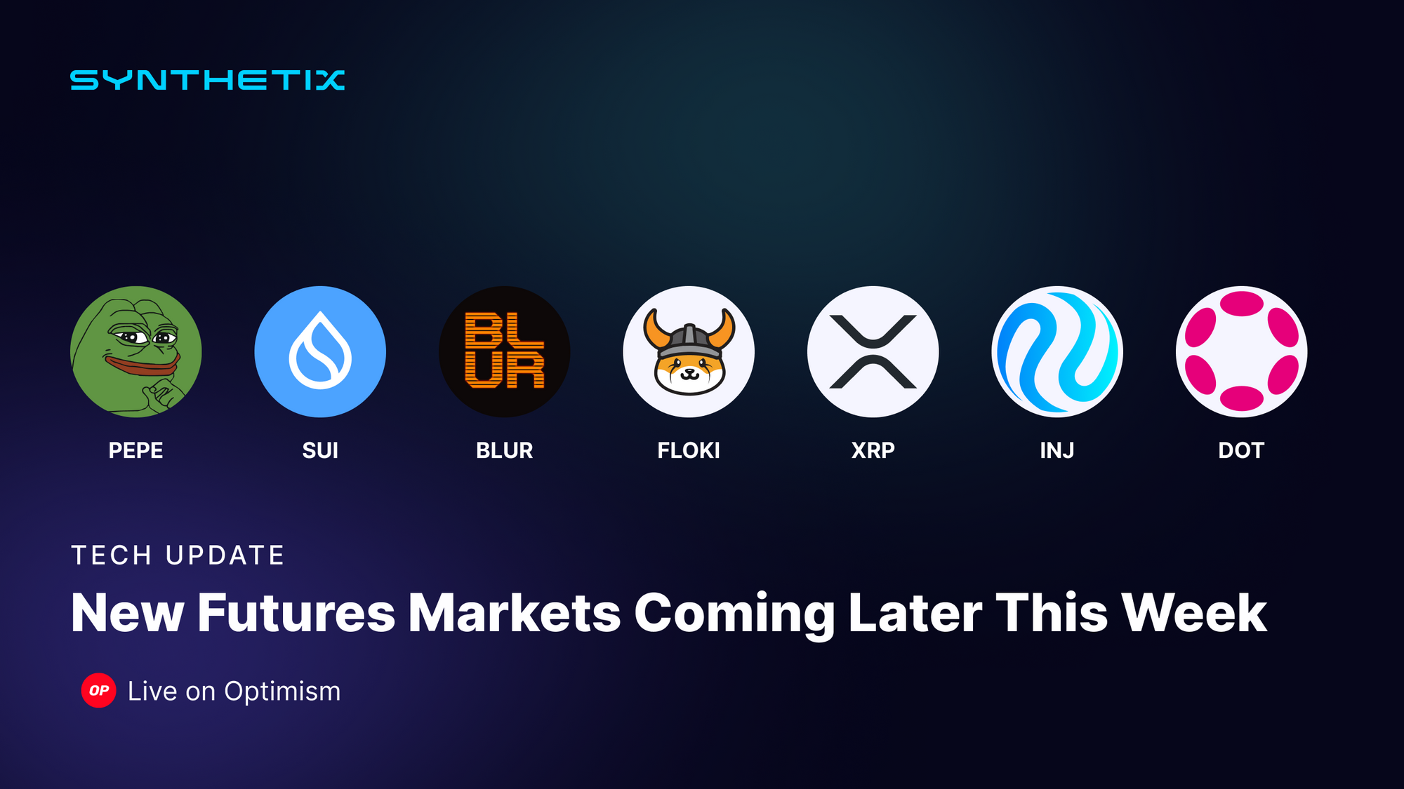 7 New Synthetix Perps Markets are now live - SIP 2014 / 2015