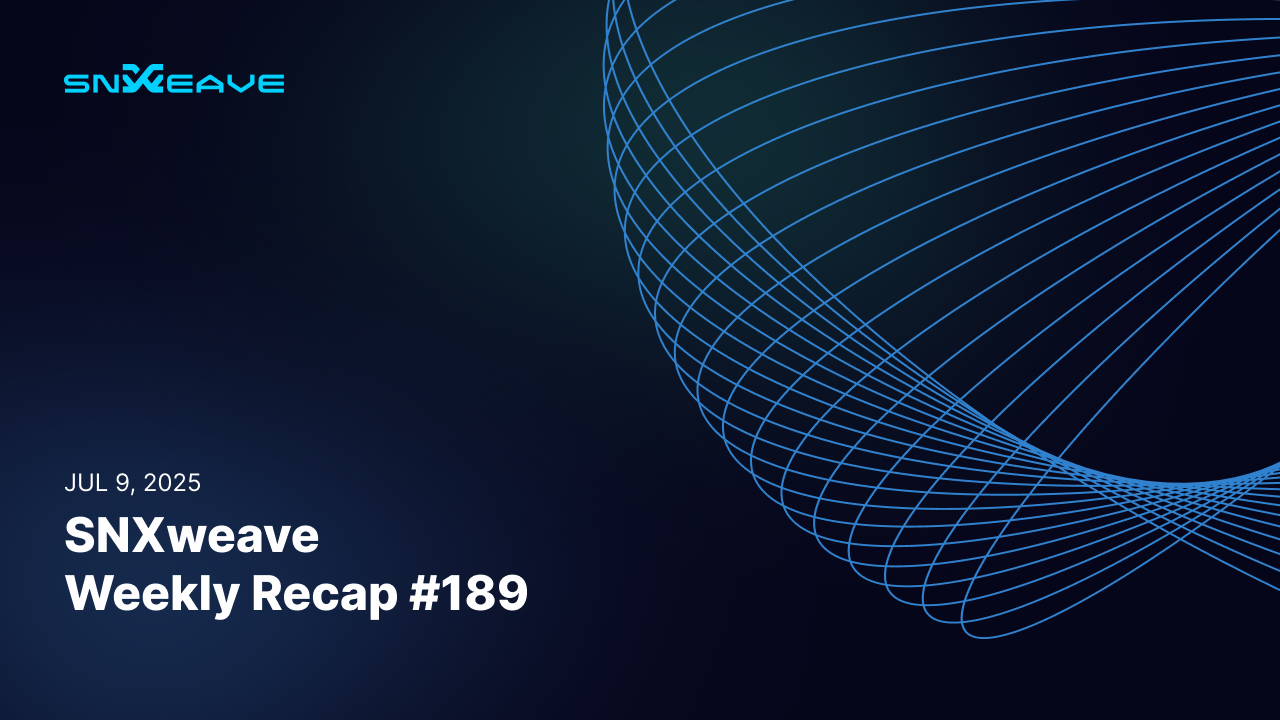 SNXweave Weekly Recap 189