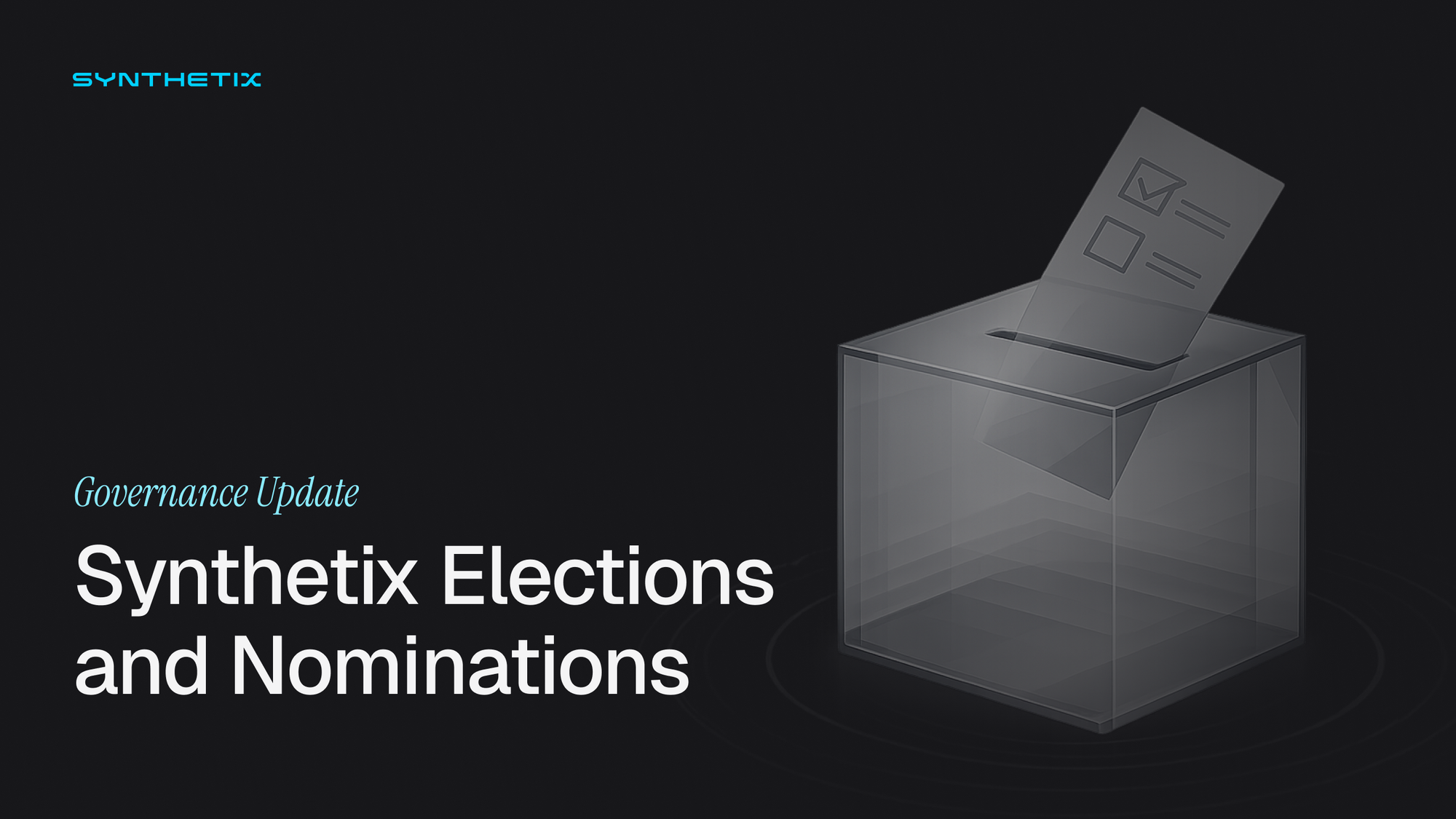 Synthetix Elections, January 2026