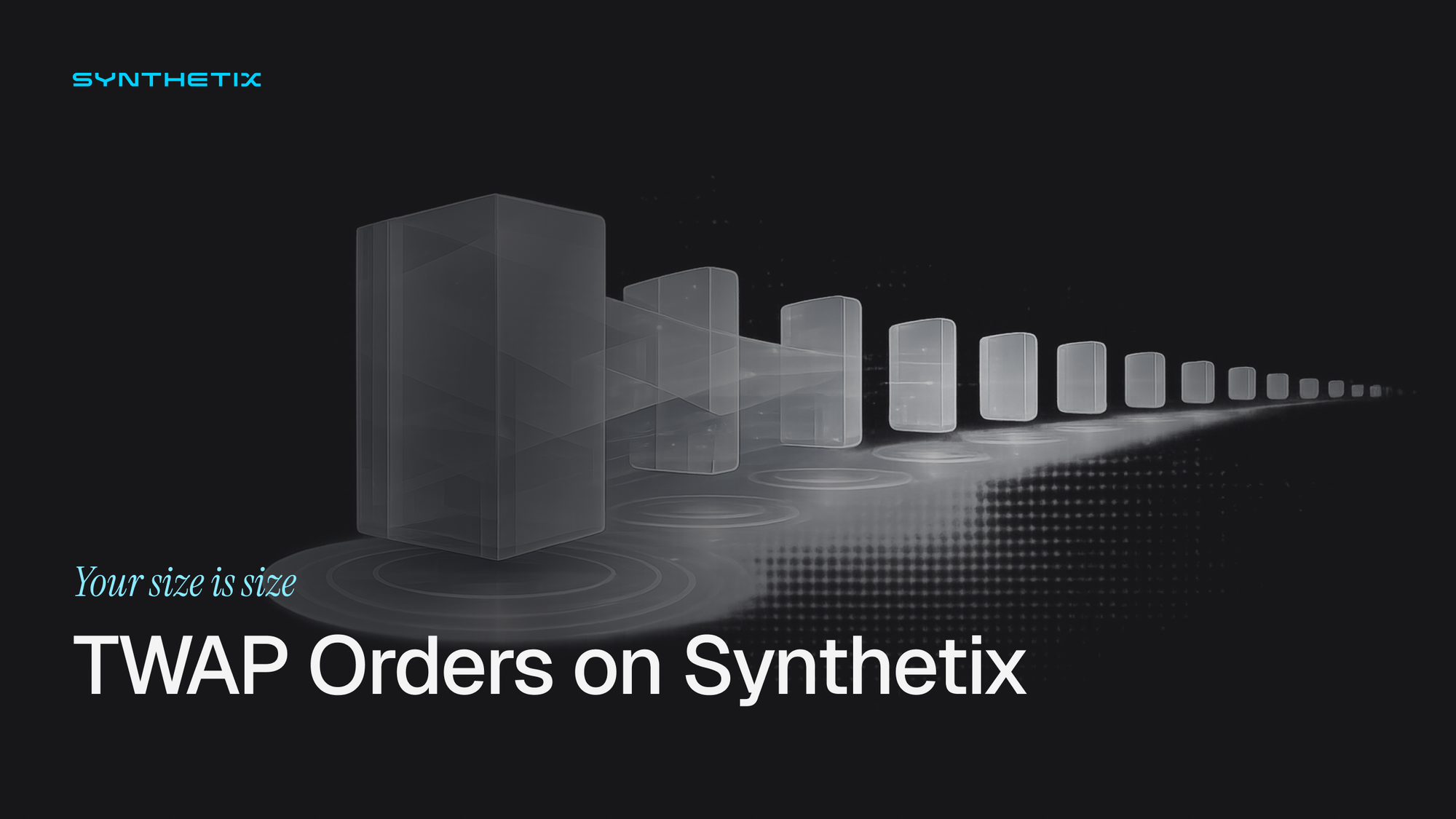 Introducing TWAP Orders on Synthetix Perps