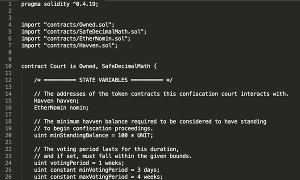 Havven Software Audit