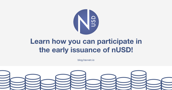 Early issuance of nUSD