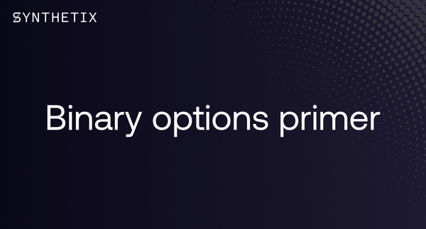 Binary Options Primer