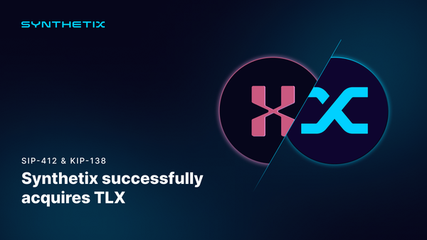 Synthetix Acquires Ecosystem Leading Leveraged Token Platform TLX