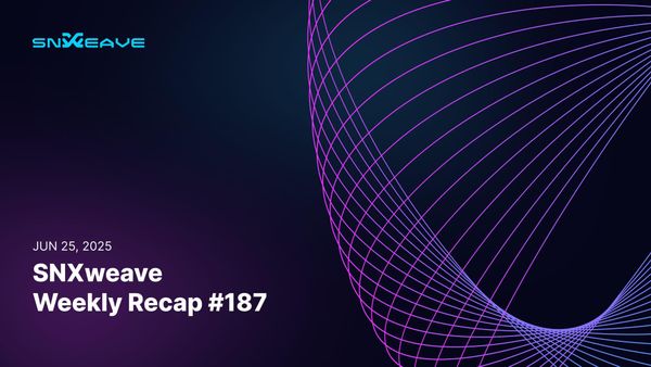 SNXweave Weekly Recap 187